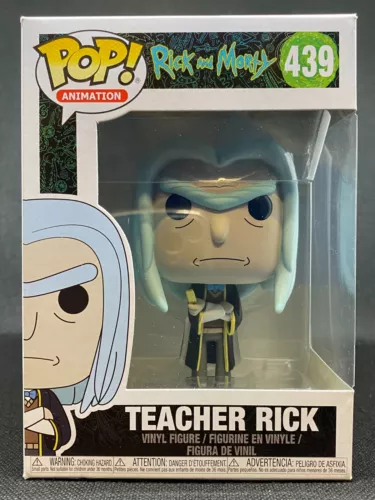 Funko Pop Teacher Rick 439 Rick and Morty Animation Vinyl Figure