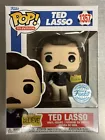 Funko Pop! Ted Lasso w/Believe Sign 1357 Funko Shop Exclusive w/Pop Protector
