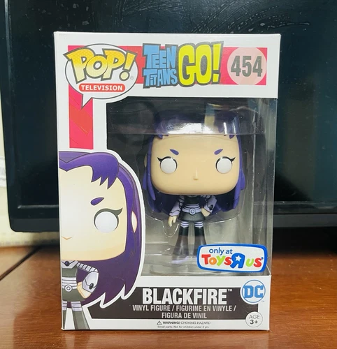 Funko Pop! Teen Titans Go Blackfire #454 Toys R Us Exclusive. A+Seller.