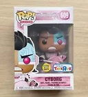 Funko Pop Teen Titans Go! Cyborg With Axe GITD #609 + Free Protector