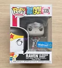 Funko Pop Teen Titans Go! Raven As Wonder Woman Sepia #335 + Free Protector