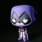 Funko Pop Teen Titans Go! Raven Light Purple #108 out of box