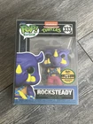 Funko Pop!  Teenage Mutant Ninja Turtles TMNT - ROCKSTEADY #333 + Protector