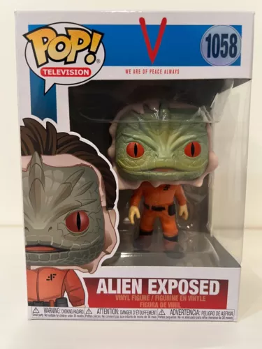 Funko Pop Television #1058 Alien Exposed from V Television Series BNIB