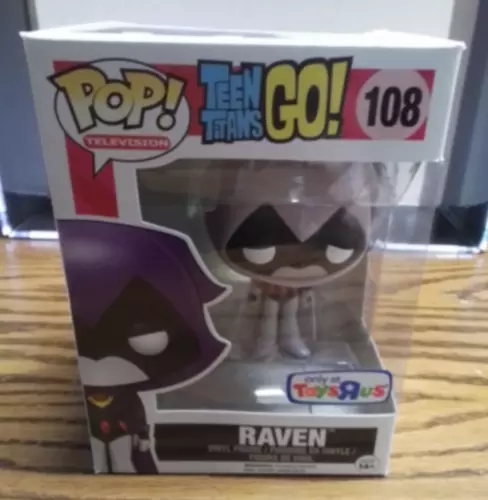 Funko Pop! Television 108 Raven (Gray) - Toys R Us Exclusive - Free Protector!