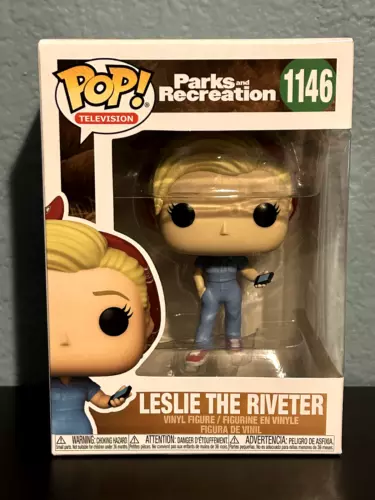 Funko Pop! Television 1146 Parks & Rec Leslie the Riveter!