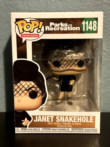 Funko Pop! Television 1148 Parks & Rec Janet Snakehole!