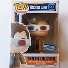Funko Pop! Television 233 Doctor Who TENTH DOCTOR 3D Glasses Hot Topic excl