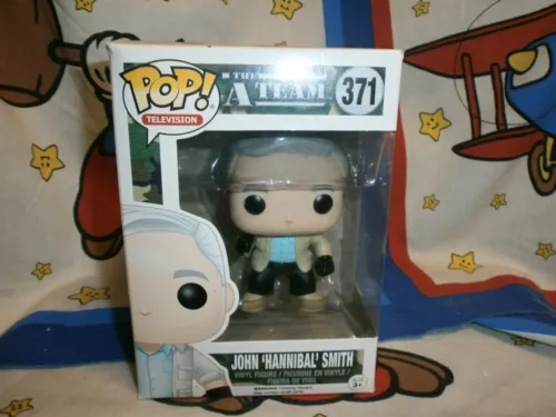 FUNKO POP TELEVISION #371 JOHN 'HANNIBAL' SMITH A-TEAM VINYL FIGURE