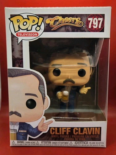 Funko Pop! Television 797 John Ratzenberger as Cheers Cliff Clavin ~ NEW IN BOX