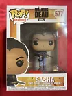 Funko POP! Television AMC The Walking Dead Sasha #577 w/ Protector Vinyl Figure