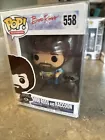 Funko POP! Television BOB ROSS JOY OF PAINTING BOB ROSS AND RACCOON #558 BX49