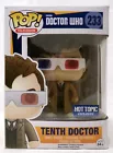 Funko Pop! Television Doctor Who 233 Tenth Doctor Hot Topic Exclusive Vinyl New