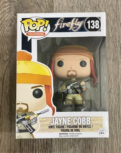 Funko Pop! Television - Firefly: Jayne Cobb #138 Vaulted w/ Protector See Photos