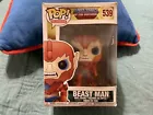 FUNKO POP! TELEVISION MASTERS  OF THE UNIVERSE  MOTU BEAST MAN #539/FREE POSTAGE