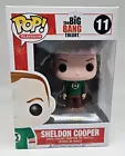 Funko Pop Television Sheldon Cooper #11 The Big Theory Green Lantern Shirt