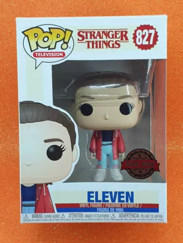FUNKO POP TELEVISION STRANGER THINGS #827 ELEVEN VAULTED VINYL FIGURE 🚨