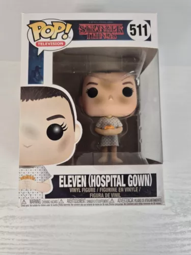 Funko Pop! Television Stranger Things Eleven Hospital Gown #511 With Protector