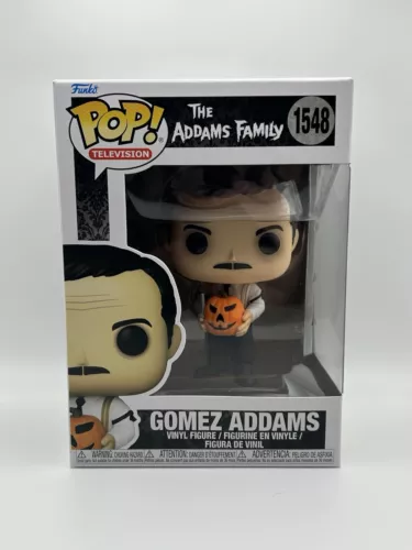 Funko Pop Television - The Addams Family - Gomez With Pumpkin #1548 w/ Protector