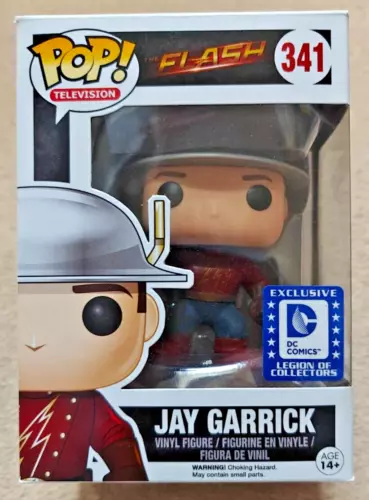 FUNKO POP! TELEVISION THE FLASH #341 JAY GARRICK VINYL FIGURE (Lifting of top)