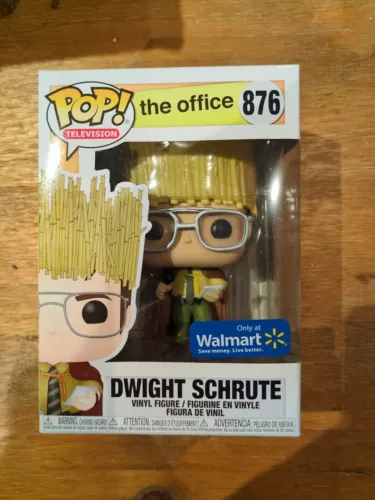 Funko Pop! Television: The Office US #876 Dwight Schrute Hay King Walmart