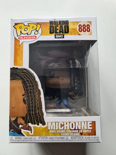 Funko POP! Television The Walking Dead Michonne #888 w/Pop Protector