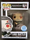 Funko Pop! Terminator: Dark Fate T-800 [Battle] #821 Funko Shop Exclusive