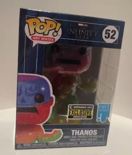 Funko Pop Thanos 52 Marvel Infinity Saga Entertainment Earth Exclusive -Fast