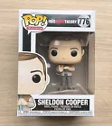 Funko Pop The Big Bang Theory Sheldon Cooper #776 + Free Protector