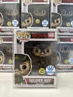 Funko POP! The Boys Soldier Boy #1408 Funko Shop Exclusive -MINT -POP Protector