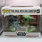 Funko Pop The Child With Egg Canister The Mandalorian grogu #407 Star Wars
