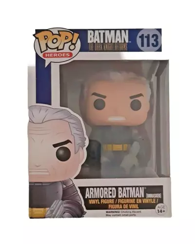 Funko POP! The Dark Knight Returns Armored Unmasked Batman 113