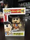 Funko Pop! The Flintstones Fred Flintstone with Fruity Pebbles #119 w/protector