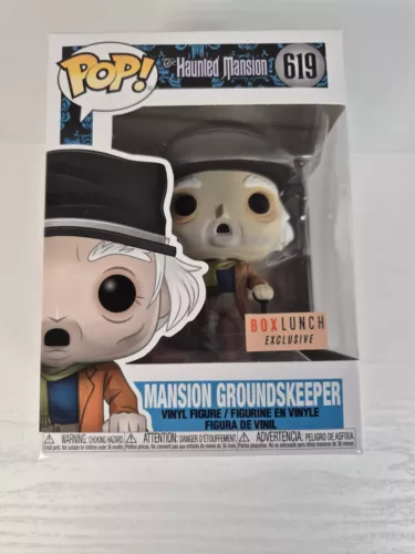 Funko Pop! The Haunted Mansion  Mansion Groundskeeper #619 Box Lunch Exclusive