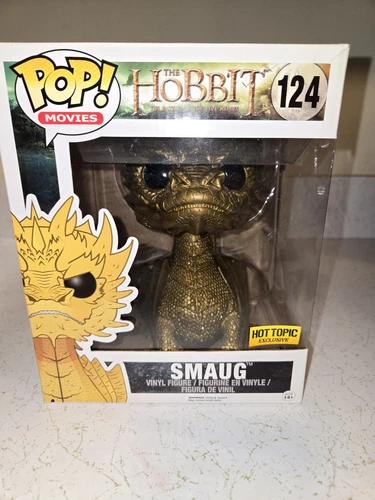Funko Pop! The Hobbit - Smaug Gold Hot Topic Exclusive #124 6in