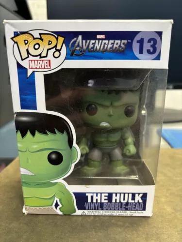 Funko Pop! The Hulk #13 - Marvel Avengers - Vinyl Bobble-Head