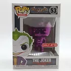 Funko Pop! The Joker 53 Batman Arkham Asylum Target Exclusive Purple DC Comics