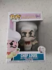 FUNKO POP THE LITTLE MERMAID CHEF LOUIS VINYL FIGURE # 567 New In Box