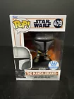 FUNKO POP ! THE MANDALORIAN WITH BESKAR STAFF 479 FUNKO EXCLUSIVE M01