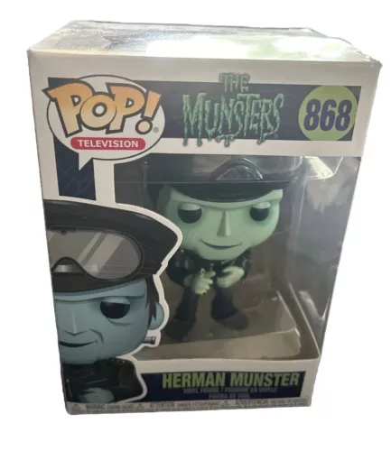 Funko Pop! The Munsters~Herman Munster #868 Walgreens Exc Vaulted  NIB Free Ship