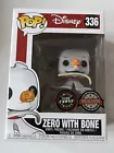 Funko Pop: The Nightmare Before Christmas - Zero with Bone #336 Glow Chase Ed.