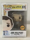Funko Pop The Office #870 Jim Halpert Book Face Chase *Mint* w/Protector