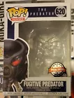 Funko Pop! The Predator - Fugitive Predator Gunmetal Chrome #620 Pop + Protector