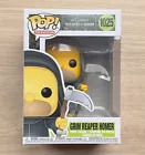 Funko Pop The Simpsons Grim Reaper Homer #1025 + Free Protector
