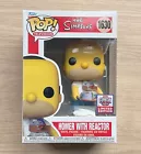 Funko Pop The Simpsons Homer With Reactor Funkon #1630 + Free Protector