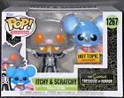 Funko pop The Simpsons Itchy and Scratchy Hot Topic exclusive # 1267 + Protector