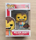 Funko Pop The Simpsons Nelson Muntz #1205 + Free Protector