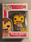 Funko Pop! The Simpsons NELSON MUNTZ # 1205 - Hot Topic EXCLUSIVE with Protector