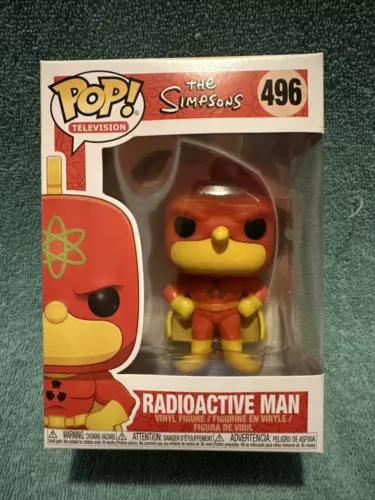 Funko Pop The Simpsons Radioactive Man 496