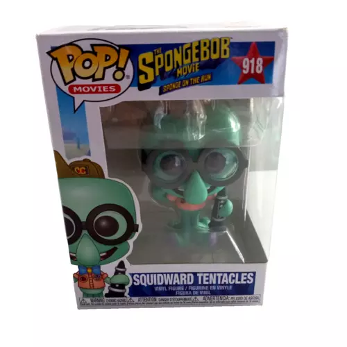 Funko Pop The Spongebob Movie Sponge on the Run Squidward Tentacles #918 Boxed
